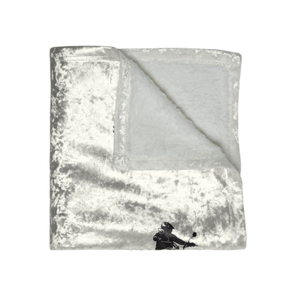 Slingin' Mud Quad Crushed Velvet Blanket