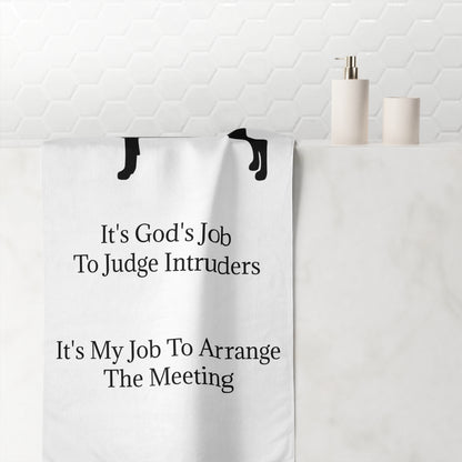 Arrange The Meeting Mink-Cotton  Beach Towel