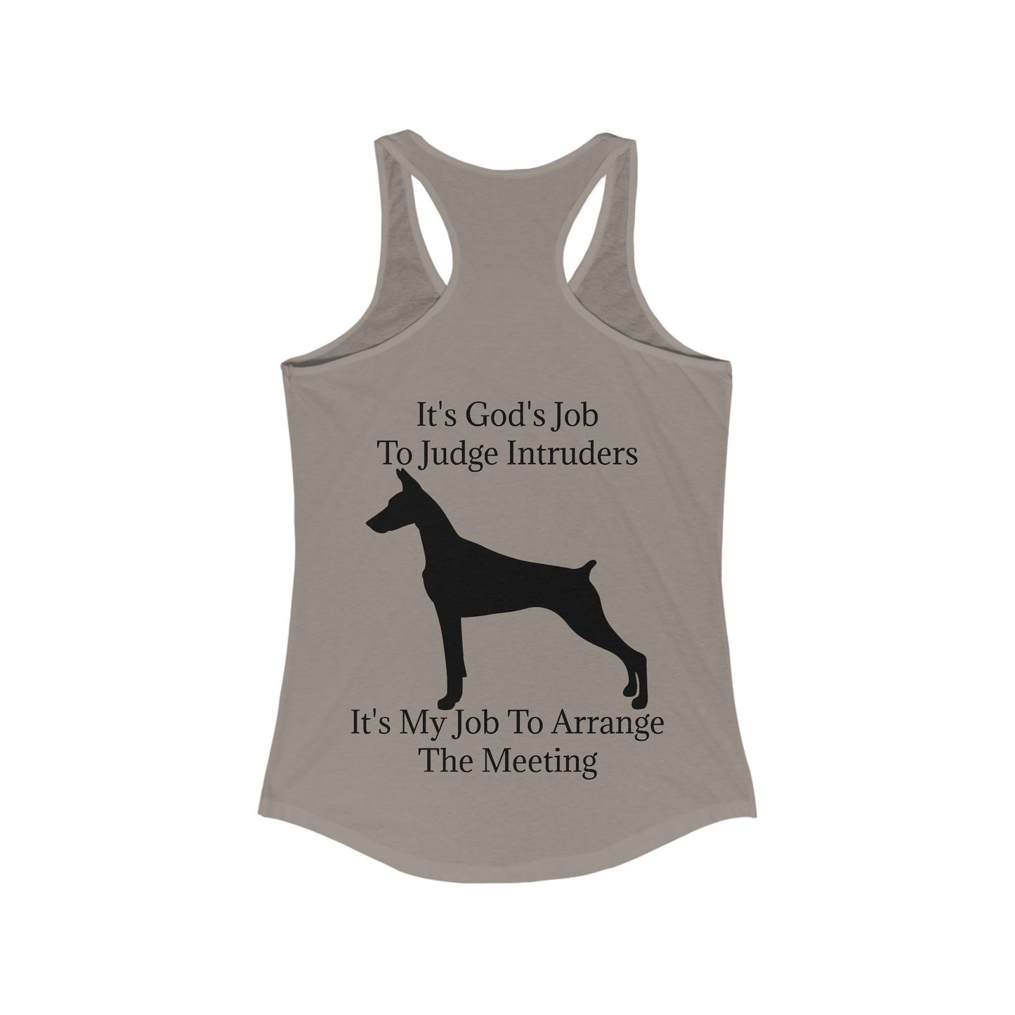 Arrange The Meeting Women's Racerback Tank