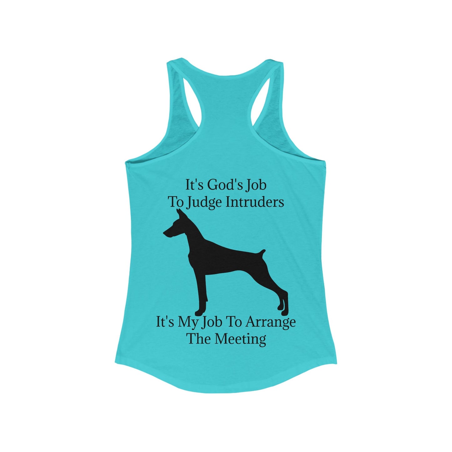 Arrange The Meeting Women's Racerback Tank