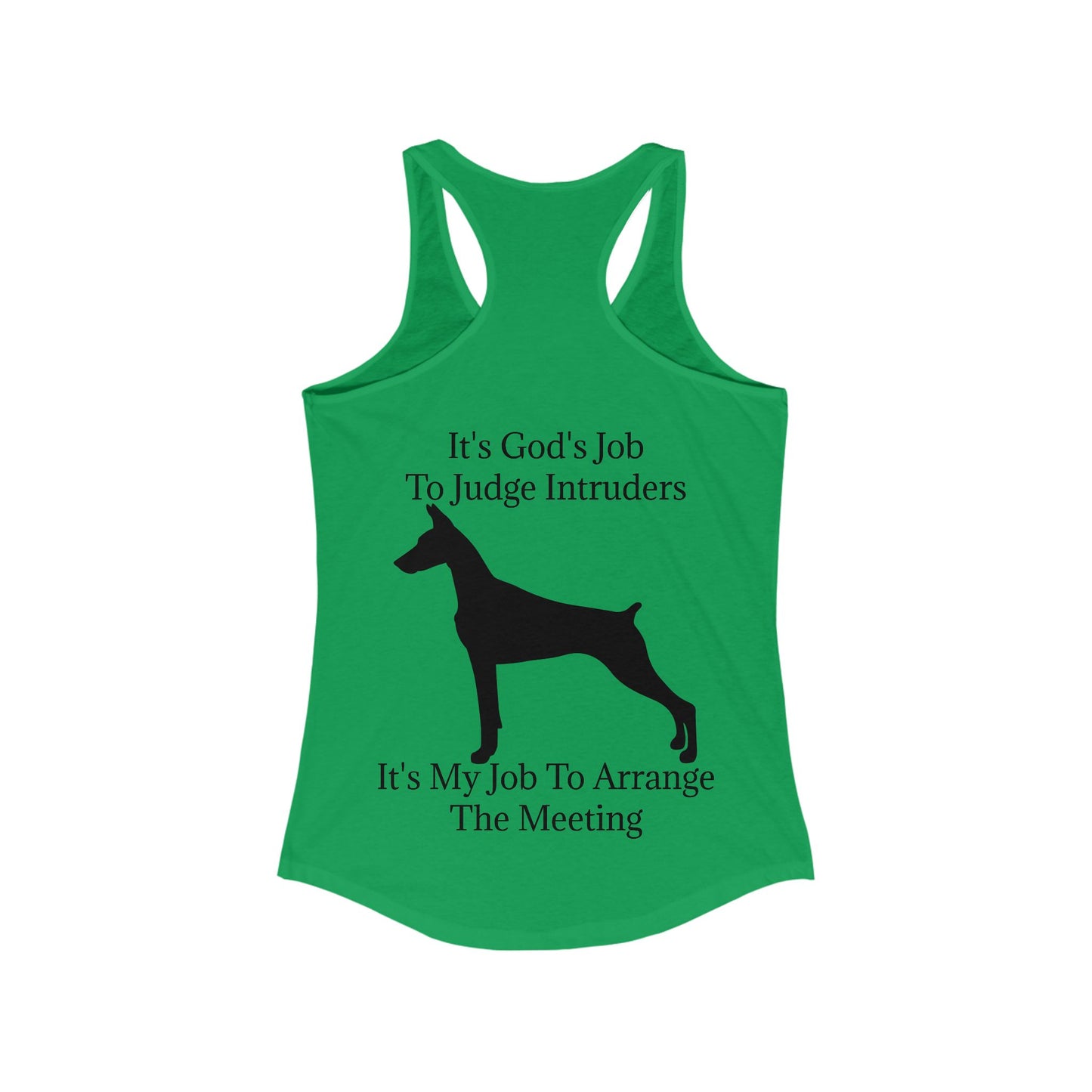 Arrange The Meeting Women's Racerback Tank