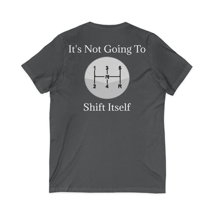 Shift Itself Unisex Short Sleeve V-Neck Tee