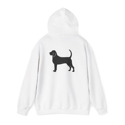 Bloodhound Silhouette Unisex Hoodie