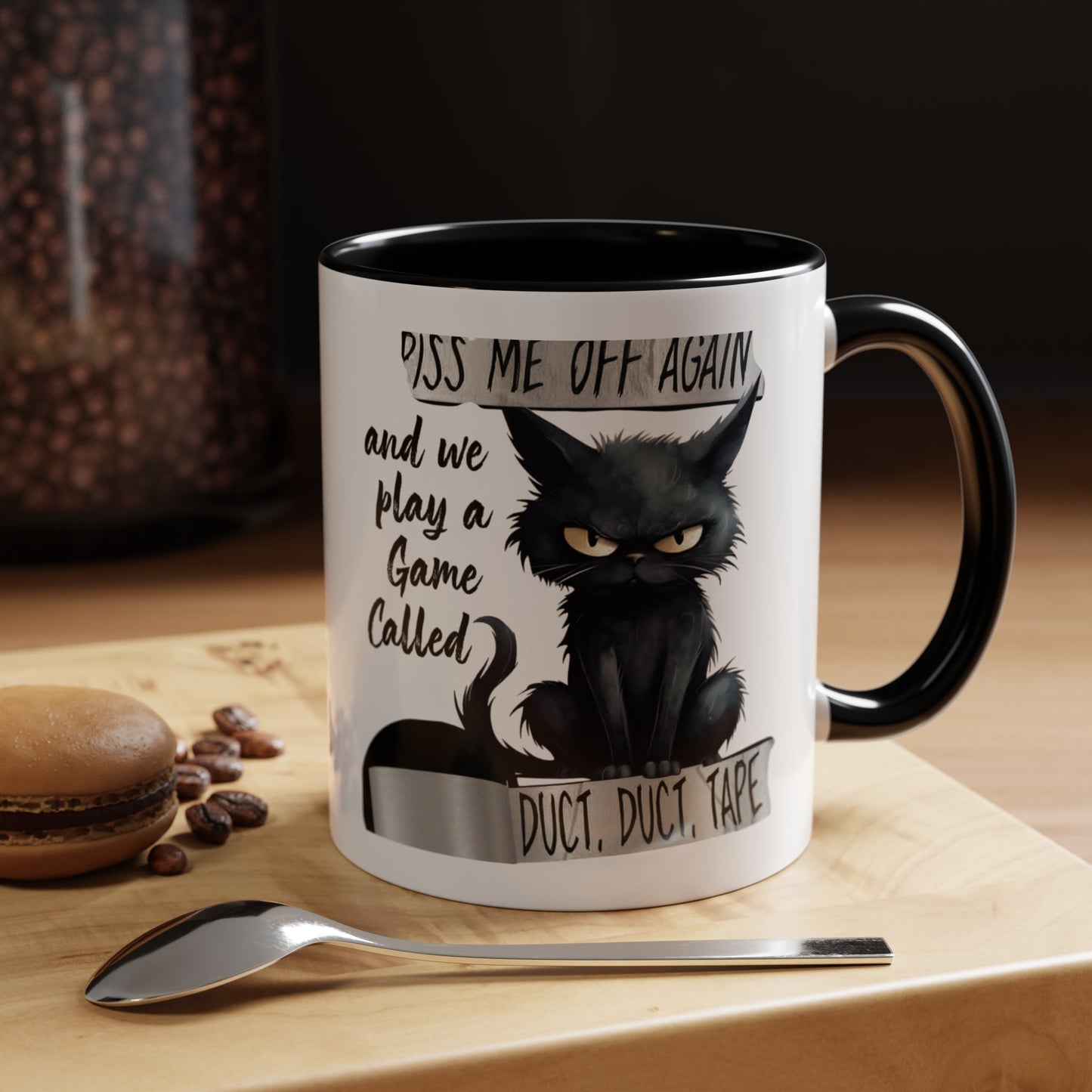 Duct, Duct, Tape 2-Tone Coffee Mug