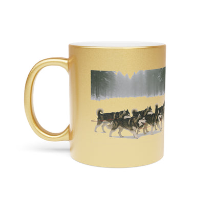 Mush On Metallic Coffee Mug