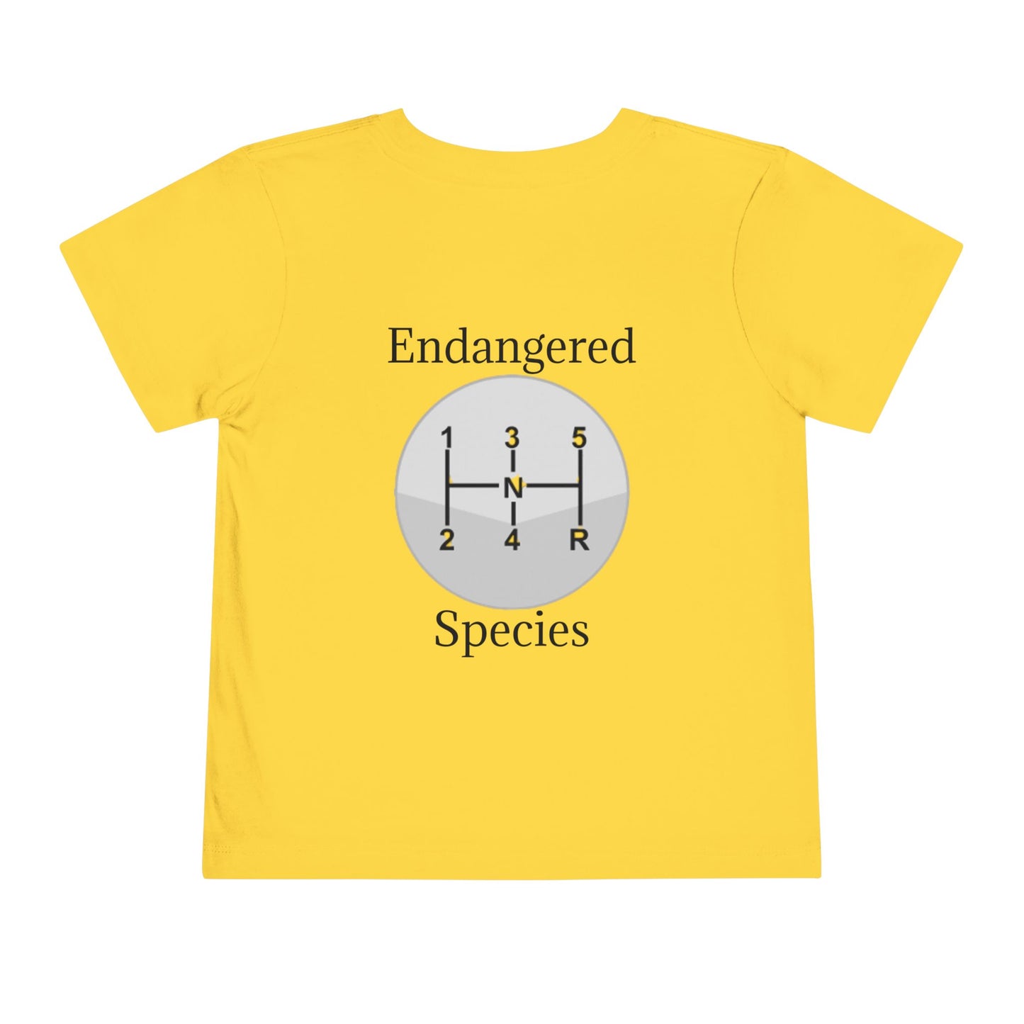 Endangered Species Toddler Unisex Short Sleeve Crewneck Tee
