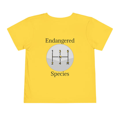 Endangered Species Toddler Unisex Short Sleeve Crewneck Tee