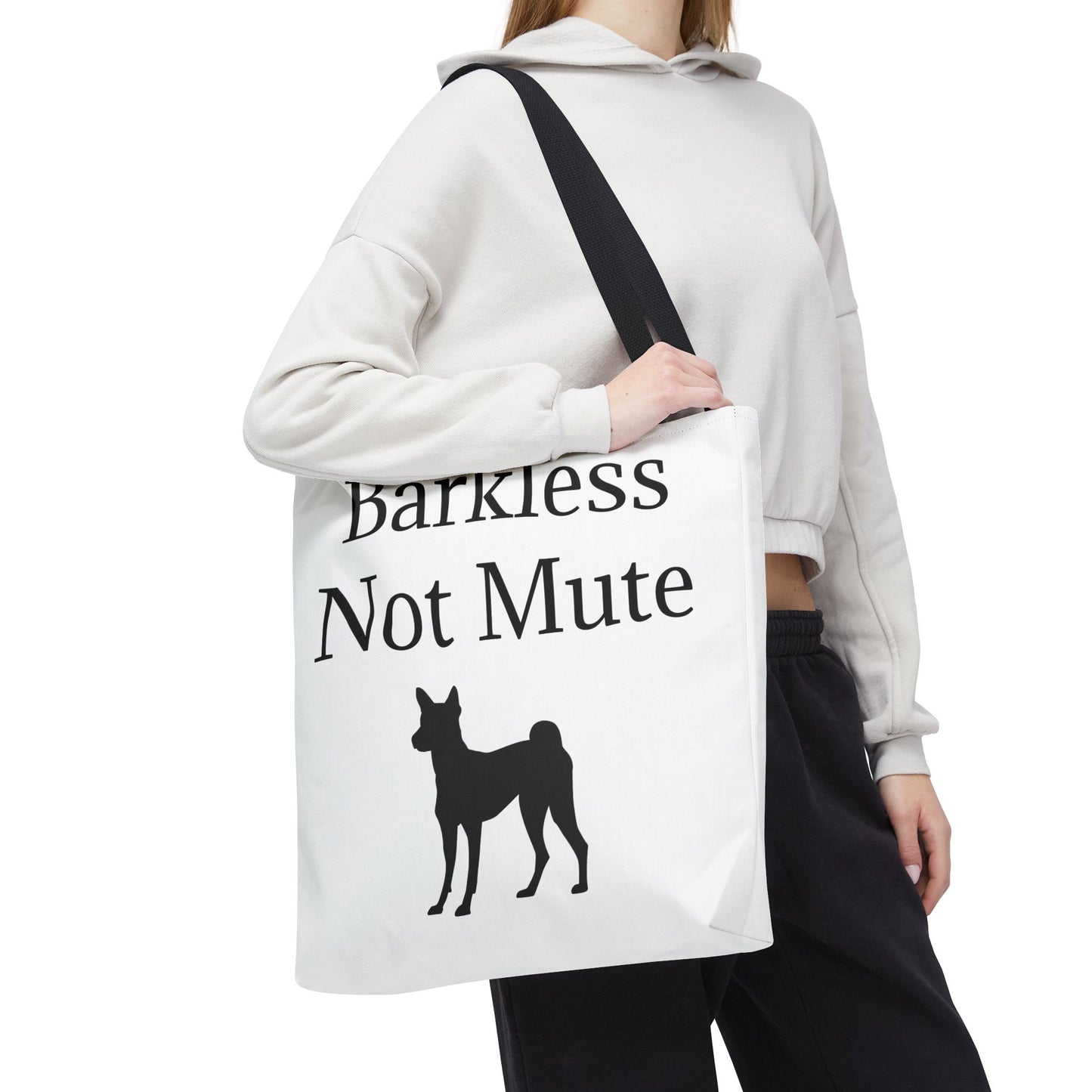Barkless Not Mute Tote Bag