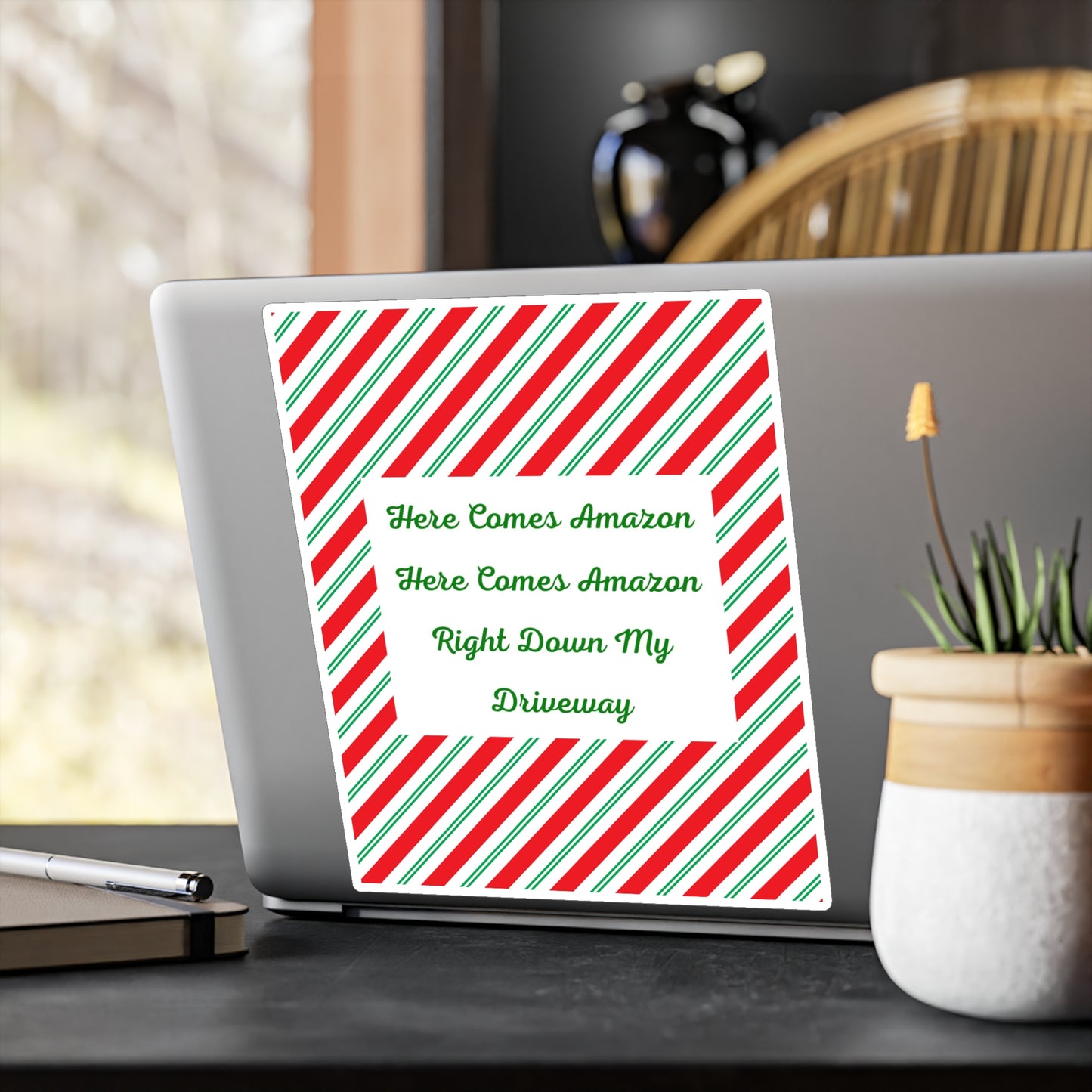 Here Comes Amazon Vinyl Decal