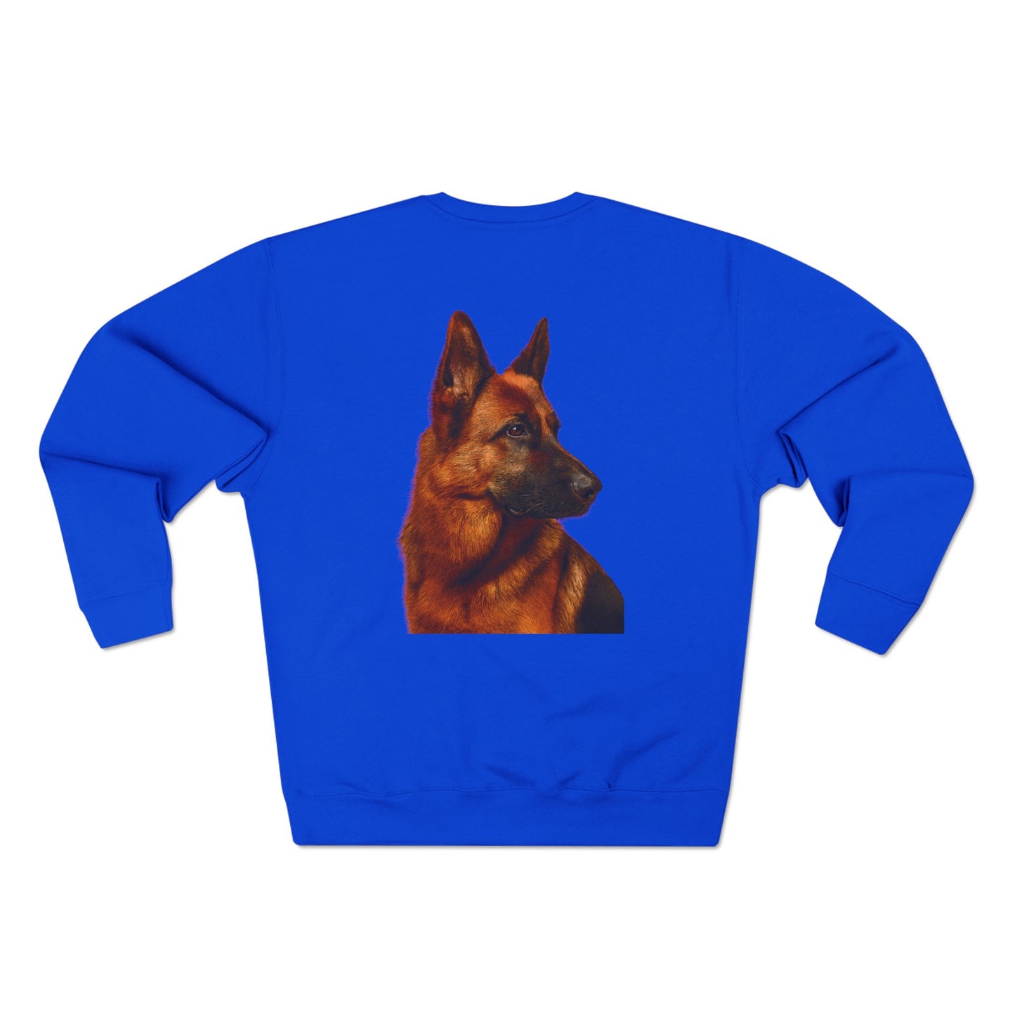 German Shepherd Head Unisex Crewneck Sweatshirt
