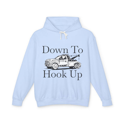 Down To Hook Up Unisex Lightweight Hoodie