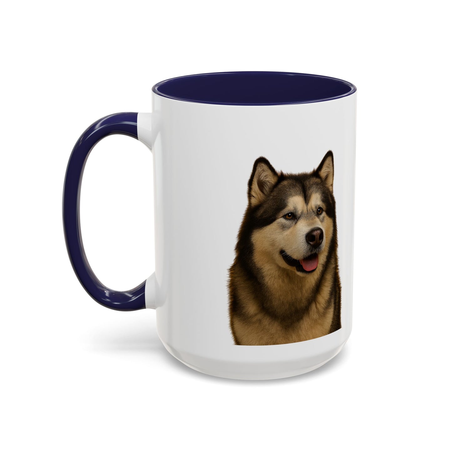 Malamute Head 2-Tone Coffee Mug