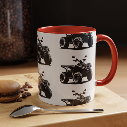 Off The Beaten Path Quad 2-Tone Coffee Mug