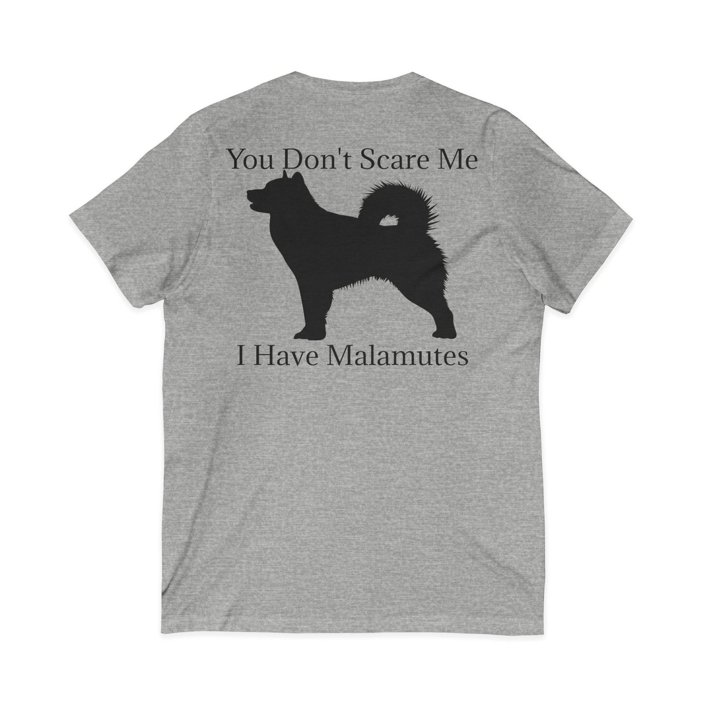 You Don't Scare Me Unisex Short Sleeve V-Neck Tee