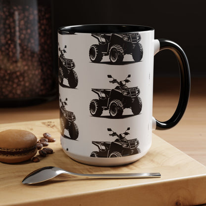 Off The Beaten Path Quad 2-Tone Coffee Mug