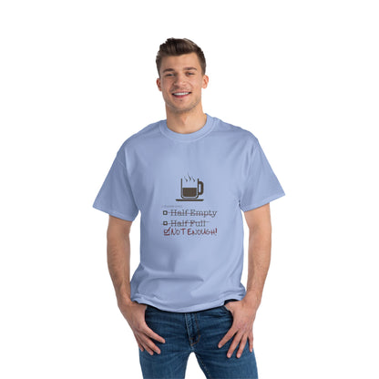 Not Enough Men's Short-Sleeve Crewneck Tee