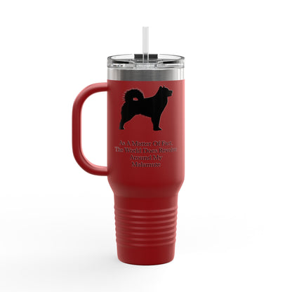 Matter Of Fact Malamute Insulated Travel Mug