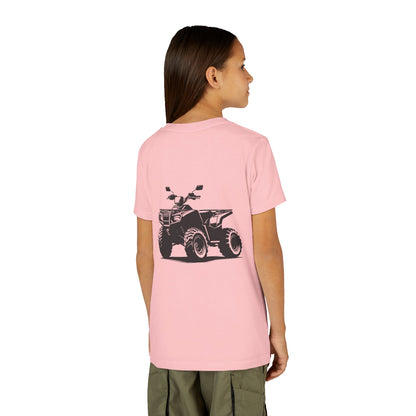 Off The Beaten Path Quad Youth Unisex Short Sleeve Crewneck Tee