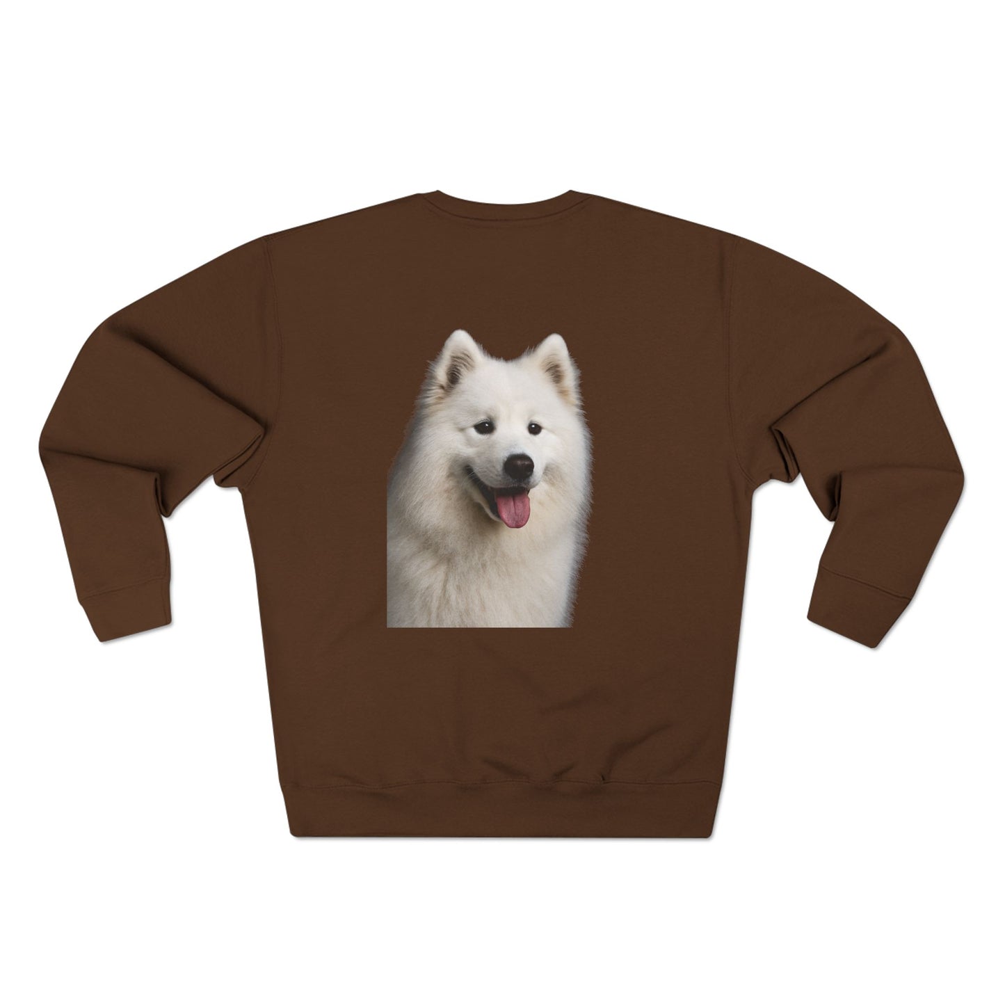 Samoyed Head Unisex Crewneck Sweatshirt