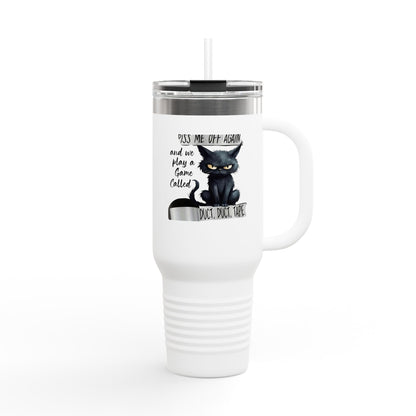 Duct, Duct, Tape Insulated Travel Mug