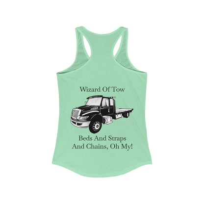 Wizard Of Tow Women's Racerback Tank