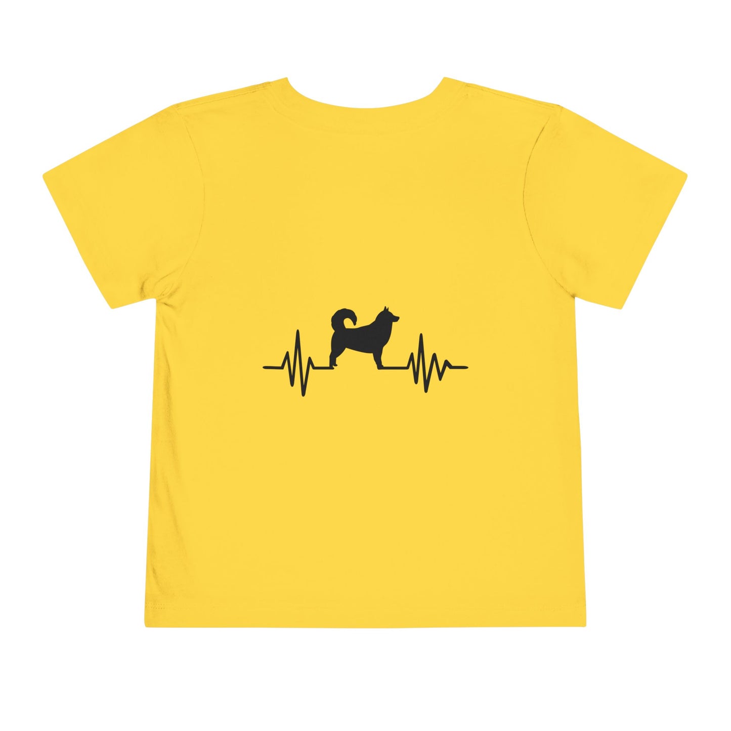 My Heart Beats For Malamutes Toddler Unisex Short Sleeve Crewneck Tee