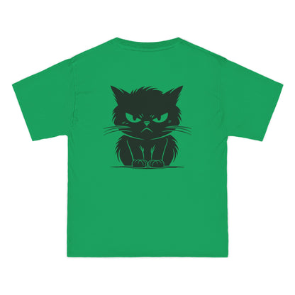 Angry Cat Men's Short-Sleeve Crewneck Tee