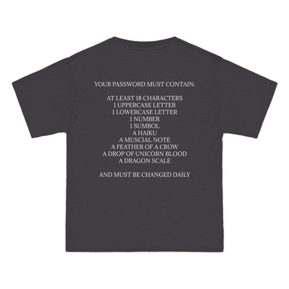 Password Men's Short-Sleeve Crewneck Tee