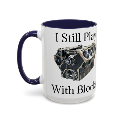 Play With Blocks 2-Tone Coffee Mug