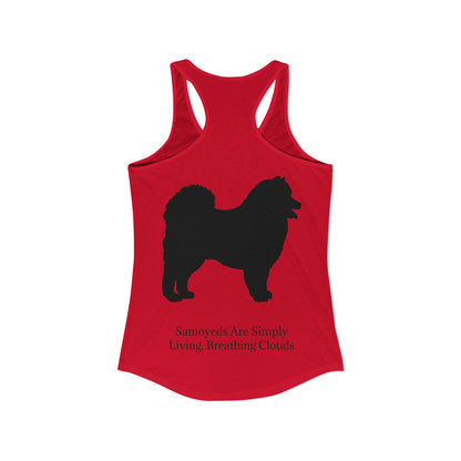 Clouds Women's Racerback Tank