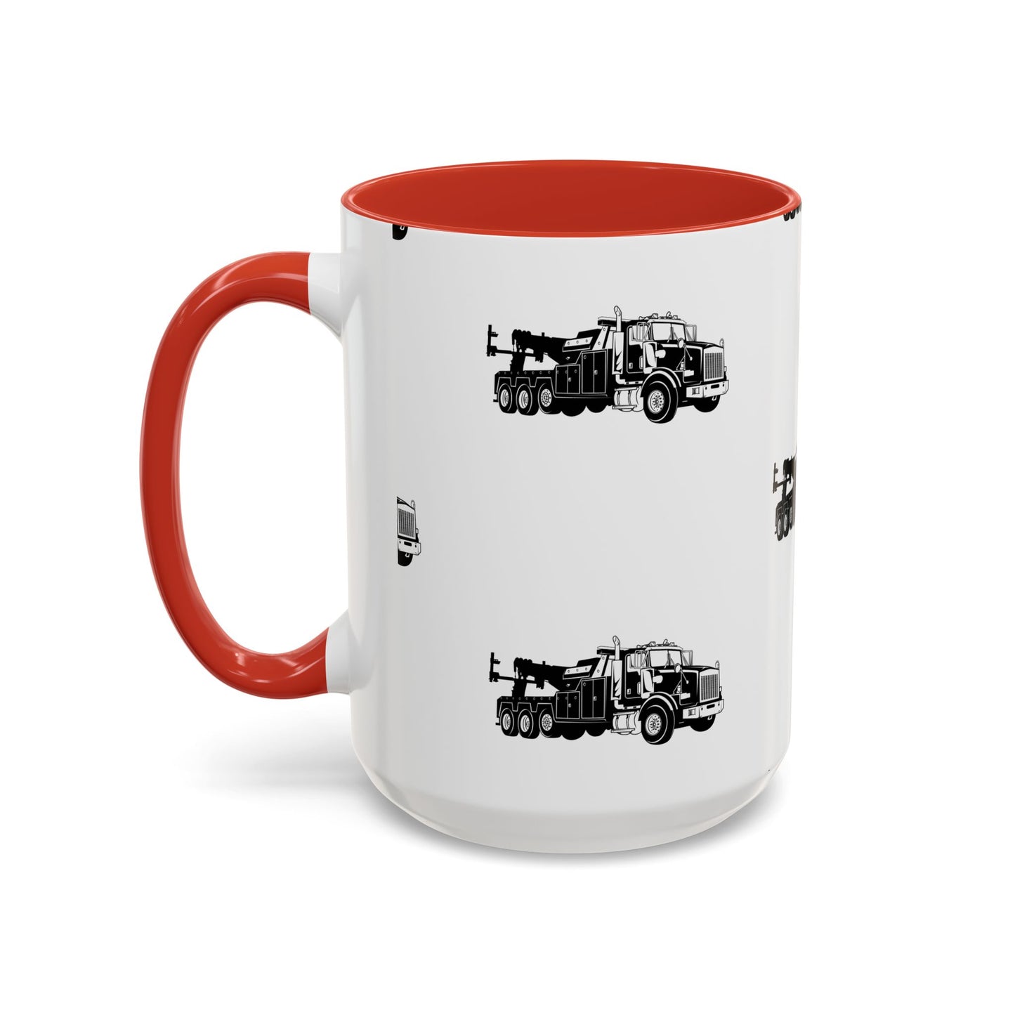 Heavy Tow Truck 2-Tone Coffee Mug