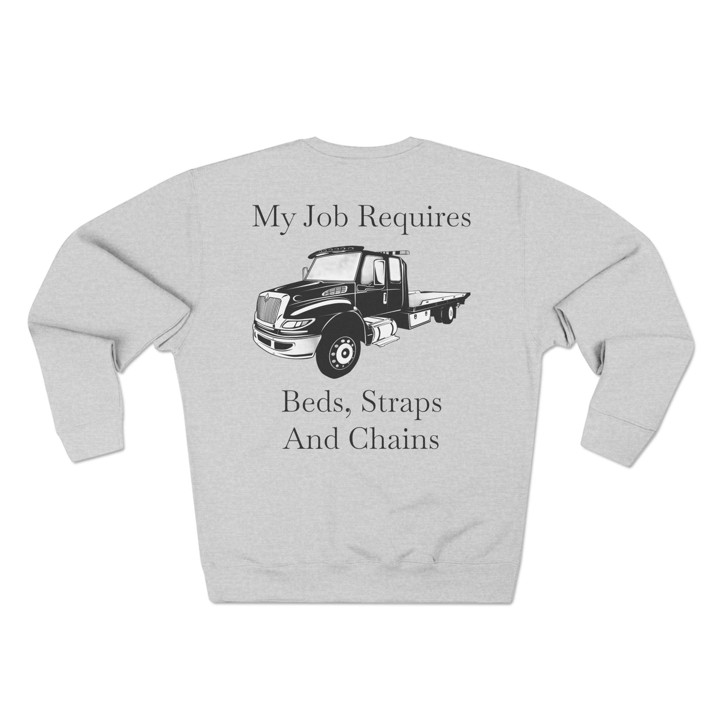 Beds, Straps, And Chains Unisex Crewneck Sweatshirt