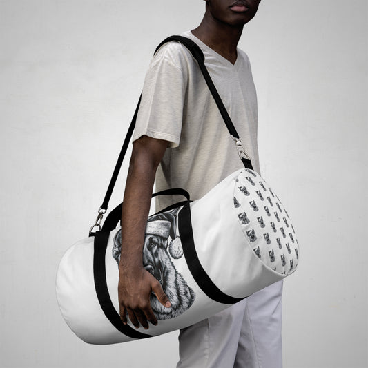 Santa Paws German Shepherd Duffel Bag