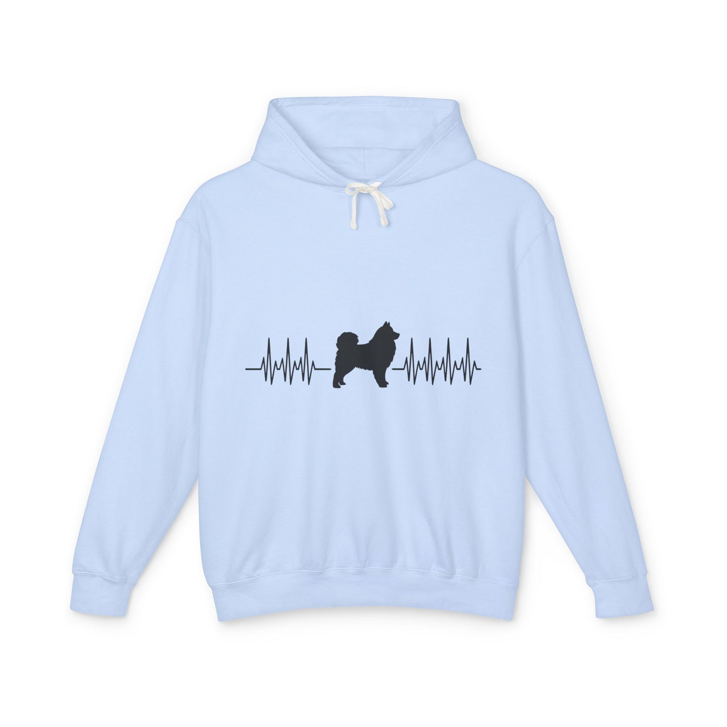 My Heart Beats For Samoyeds Unisex Lightweight Hoodie