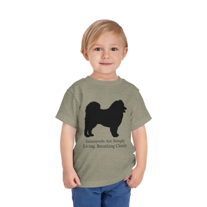 Clouds Toddler Unisex Short Sleeve Crewneck Tee