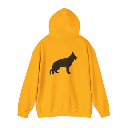 German Shepherd Silhouette Unisex Hoodie