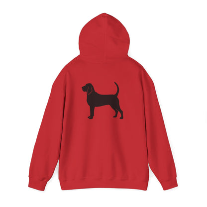 Bloodhound Silhouette Unisex Hoodie