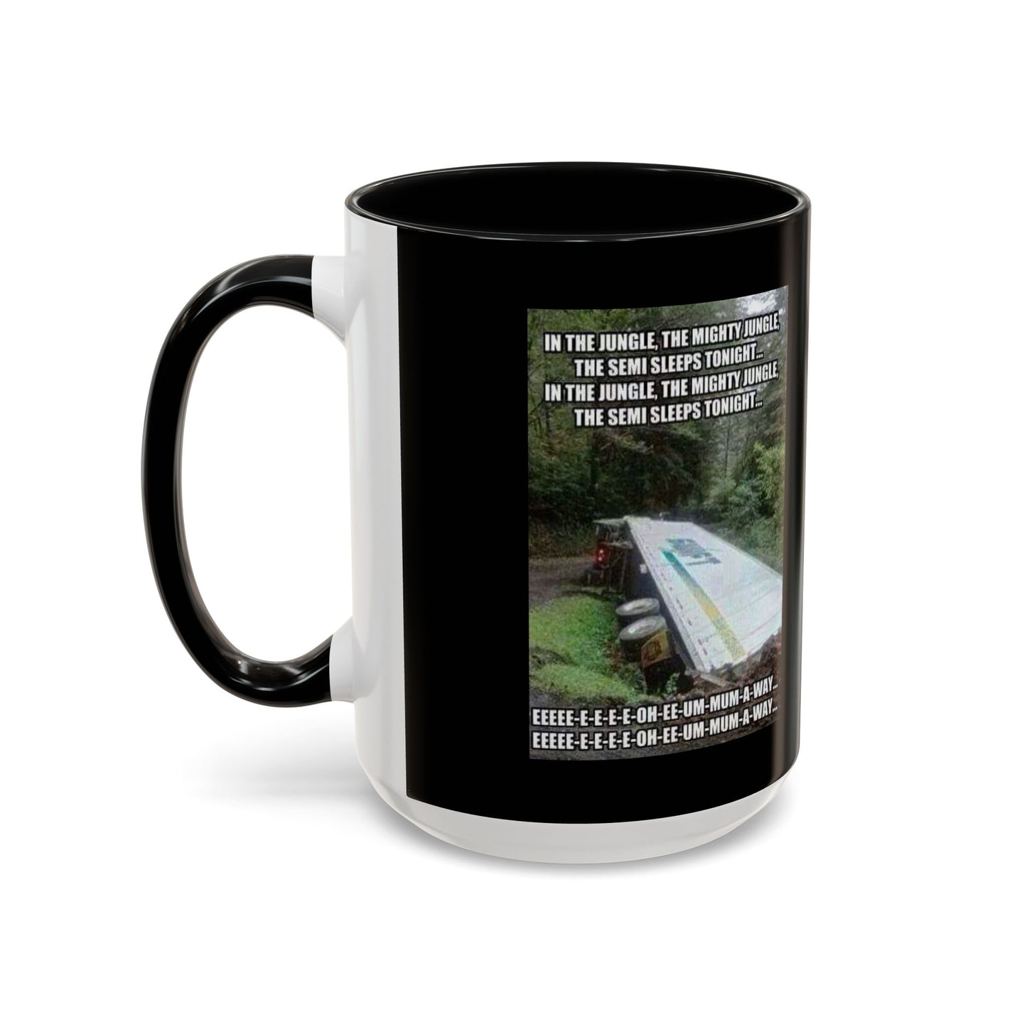 Semi Sleeps 2-Tone Coffee Mug