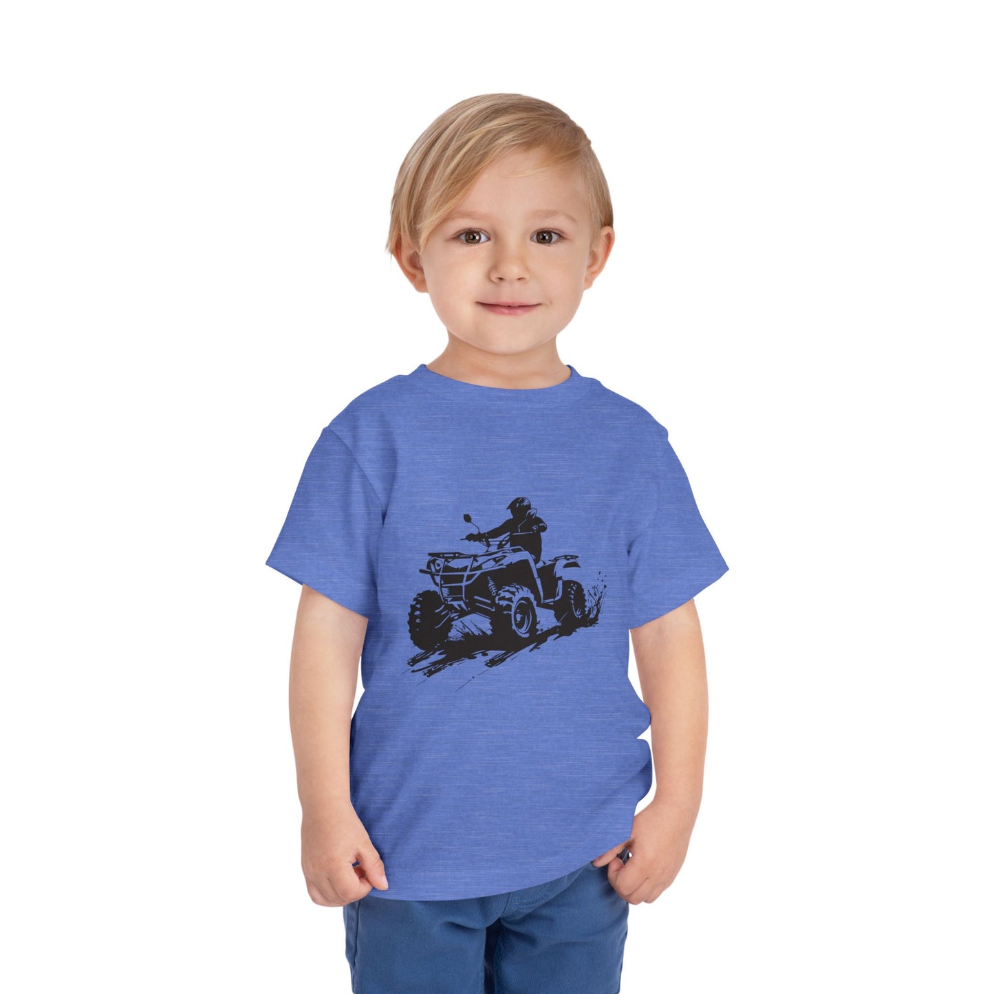 Slingin' Mud Quad Toddler Unisex Short Sleeve Crewneck Tee