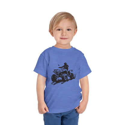 Slingin' Mud Quad Toddler Unisex Short Sleeve Crewneck Tee