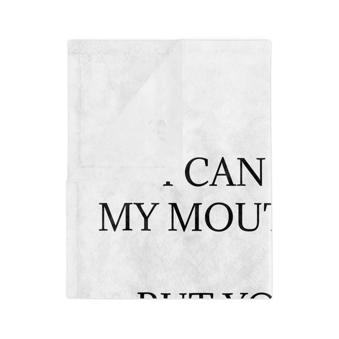 Subtitles Velveteen Microfiber Blanket