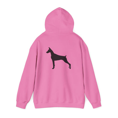Doberman Silhouette Unisex Hoodie