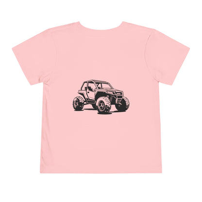 Off The Beaten Path Side By Side Toddler Unisex Short Sleeve Crewneck Tee