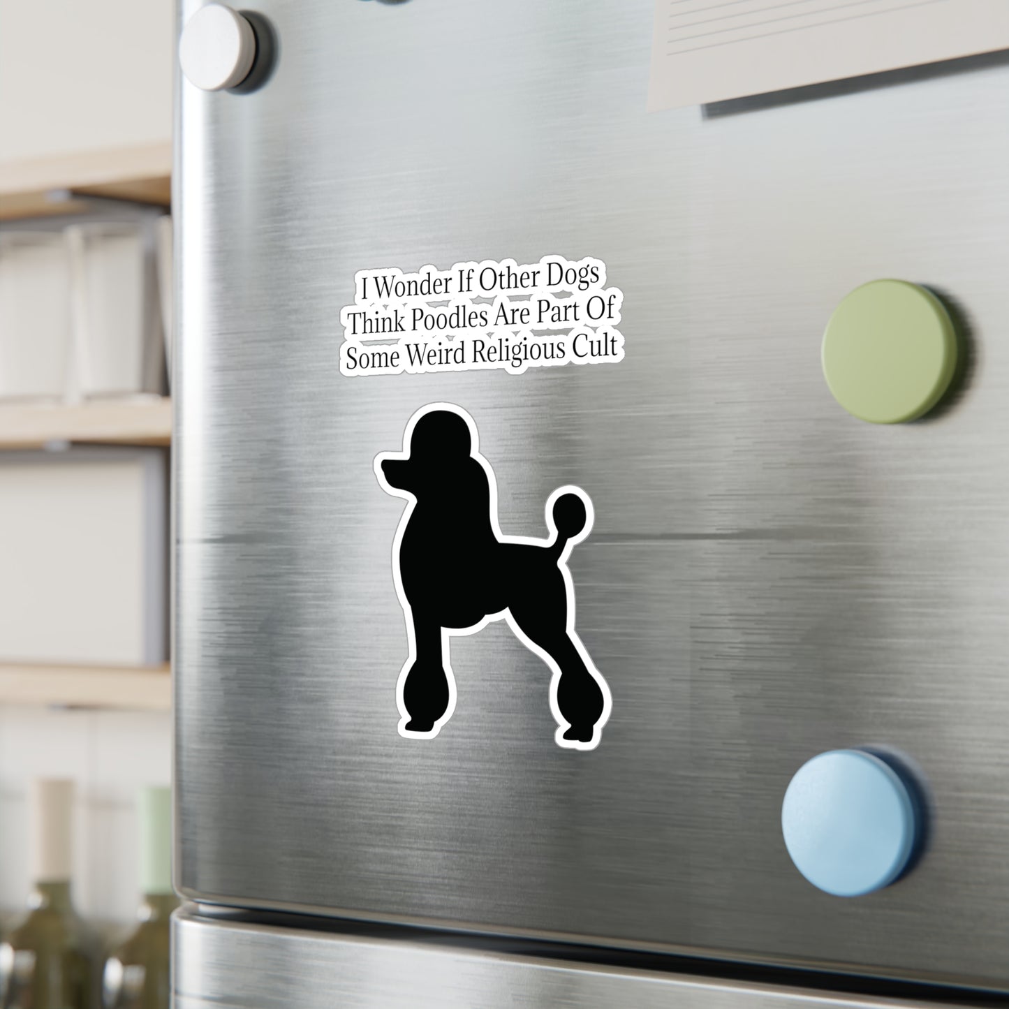 I Wonder Vinyl Decal