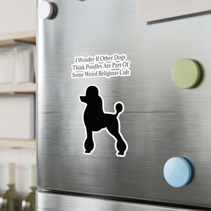 I Wonder Vinyl Decal