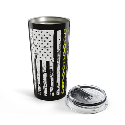 Thin Yellow Line Tumbler