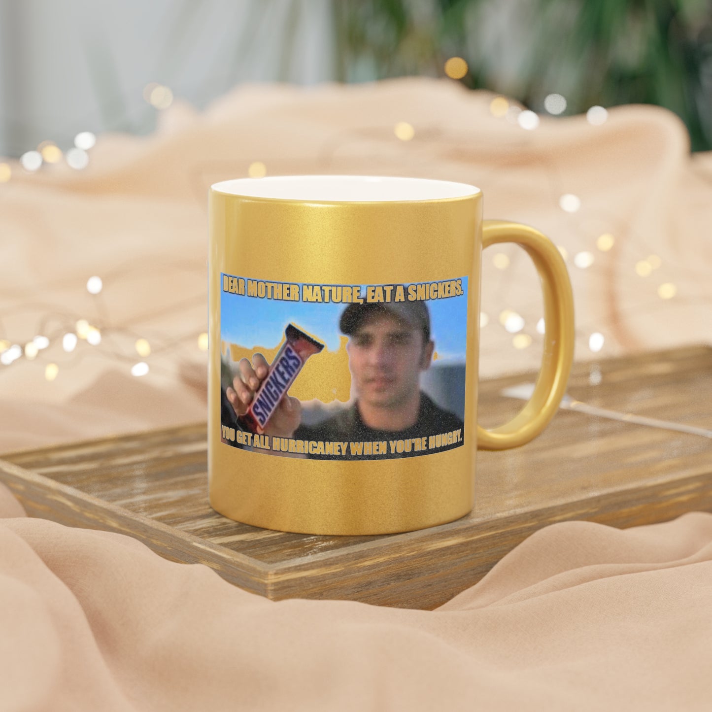 Hurricaney Metallic Coffee Mug