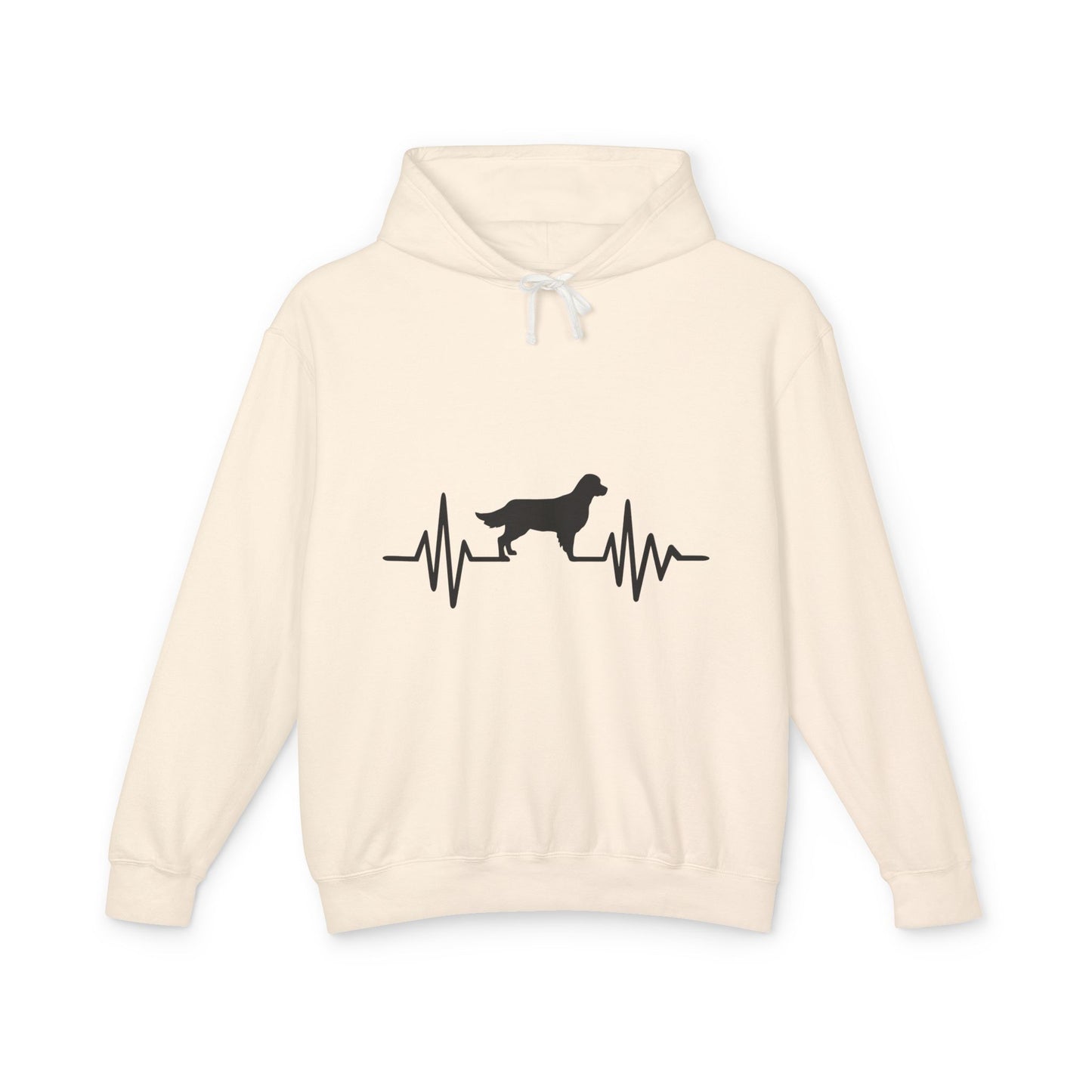 My Heart Beats For Goldens Unisex Lightweight Hoodie