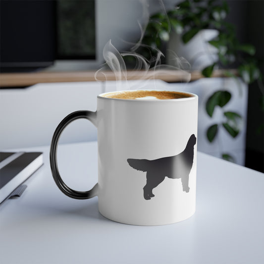 Golden Silhouette Color Changing Mug