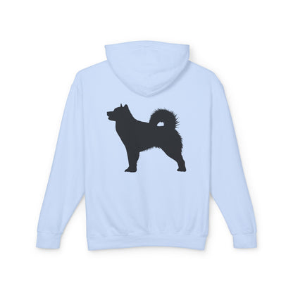 Malamute Silhouette Unisex Lightweight Hoodie